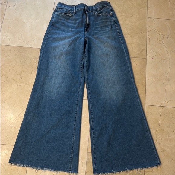Frame Denim high rise Flare Wide Leg Jeans 31 le Palazzo...